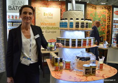 Lisette Boets vertelt dat bio een niche is bij Enrico Food. 